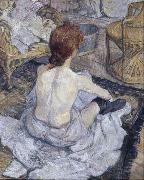 Henri  Toulouse-Lautrec The Toilette (mk09) painting